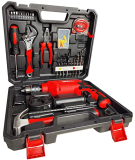 Ibell Professional Tool Kit With Impact Drill Td13-85, 650W, Copper Armature, Chuck 13Mm Keyless Auto, 59 Home Essential Tools/Accessories