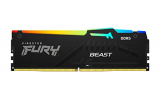 Kingston Fury Beast Rgb 16Gb 5600Mt/S Ddr5 Cl40 Dimm Desktop Memory Single Module Kf556C40Bba-16