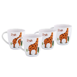 Cello Melamine Mug – Set Of 4, Multicolor, 200Ml