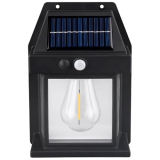 Glun® Tungsten Screen Wall Outdoor Solar Led Tungsten Wire Wall Garden Induction Light Lamp Wireless Motion Sensor, Waterproof