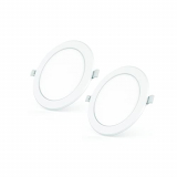 Polycab 12W Led Panel Light Scintillate Edge Slim Round Smart Offers Bright Lumination Long Lifespan No Harmful Radiation (Neutral White, 4000K, 2 Pcs, Cut Out: 5.9 Inches)