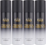 French Essence Luxury Urban No Gas Deo Body Spray With Long Lasting Fragrance (120 Ml Each) Deodorant Spray  –  For Men(480 Ml, Pack Of 4)