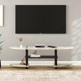 @Home By Nilkamal Fitz Engineered Wood Tv Cabinet (Brown) | 1 Year Warranty