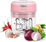 Lifelong Chopsy (Wireless)_ Electric Vegetable Grater & Slicer(1 N Wireless Chopper, 1 N Charger, 1 N User Manual)