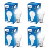 Philips Ace Saver 10W B22 Led Bulb,900Lm, Cool Day Light, Pack Of 4