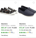 Skechers Women’s Footwear upto 72%