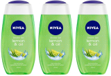 Nivea Lemon & Oil Shower Gel – Pack Of 3(3 X 250 Ml)