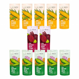 Flyberry Gourmet Assorted Vacuum Fried Chips Combo | Combo Of Sweet Corn Chips, Beetroot Chips And Okra Chips | 70% Less Oil | Pack Of 12