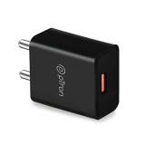 Ptron Volta 12W Single Port Usb Fast Charger, Bis Certified, Made In India Wall Charger Adapter, Universal Compatibility (Cable Not Included, Black)