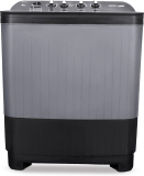 Voltas Beko 9 Kg Washing Machine With Soft Closing Door, Water Proof Ipx4 Protection, Special Pulsator And Double Waterfall Semi Automatic Top Load Black, Grey(Wtt90Udx/Bkgr4Kgtd)