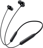 Oneplus Bullets Wireless Z2 With Fast Charge, 30 Hrs Battery Life, Earphones With Mic Bluetooth Headset(Magico Black, In The Ear)