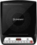 Longway Elite Plus Ic 2000 W Induction Cooktop(Black, Push Button)