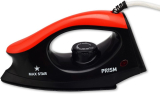 Max Star Prism 1000 W Dry Iron(Red, Black)