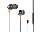 Itel Iep-51 In Ear Wired With Mic, Earphone_Black