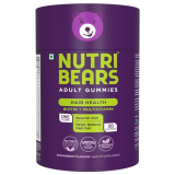 Nutribears Hair Health Multivitamin Gummies With Biotin, Nourishing Anti-Loss Vitamin Supplement For Thinning, Weak, Or Brittle Hair, Enhance Growth And Strength, 30 Gummy Chewables