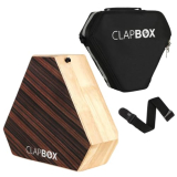 Clapbox Travel Cajon (2-sided), Snare, Bongo – Rubber wood with Carry Bag
