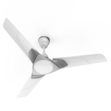 Polycab Aereo Plus 1-Star, 52 Watt 1200Mm Ceiling Fan For Home | 100% Copper, High Speed & Air Delivery | Saves Up To 33% Electricity, Rust-Proof Aluminium Blades | 3-Years Warranty【Cool Grey Silver】