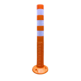 Aktion Safety Spring Post Ak-941 Flexible Material, Pack Of 1, Orange