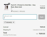 LOOT : Befikray : Pack Of- 2 Men Printed Co Ords worth 3149 at ₹699Use Code : EKSAVE2Valid only on pack of 2