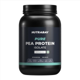 Nutrabay Pure Pea Protein Isolate – 25.3G Protein, 5G Bcaa, Designed For Meal Supplementation, Easy To Digest Plant Protein For Muscle Growth & Recovery – 1 Kg Unflavoured, 30 Servings