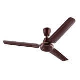 Hindware Snowcrest Brisa Metallic 1200Mm Designer 3 Blade Ceiling Fan With Premium Metallic Finish, Dust Resistant Aerodynamic Blades For Even Air Distribution (Mocha Brown)