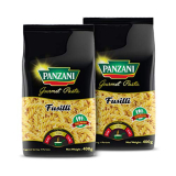 Panzani Gourmet Fusilli 100% Durum Wheat Pasta, 2 X 400 G (Pack Of 2)