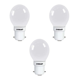 Eveready 0.5-Watt Led Deco Bulb (White And Pack Of 3)