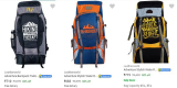 Rucksacks Upto 84% Off Starting at ₹710