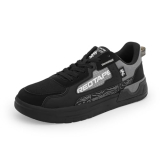 Red Tape Lifestyle Sneaker Shoes For Men | Classic Rounded Toe, Soothing Insole & Impact-Resistant Comfort Black