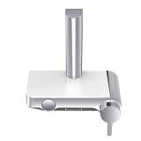 Kohler Toobi 2.0 Click Shower Wall Mixer – Polished Chrome – Shower Mixer For Bathroom – Toughened Glass Top Water Mixer – Modern, Convenient Design – Handy Storage Space For Essentials 23147In-4-Cp