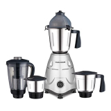 Morphy Richards Icon Superb 750W Mixer Grinder, 4 Jars, Silver And Black