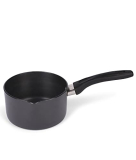 Hometales Hard Anodized Cooking Saucepan (15Cm), Capacity 900Ml, 3Mm Thickness, With Bakelite Handle
