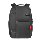 Harissons Hilux 23L Laptop Backpack For Men & Women | Fits 15.6 Inches Laptop With Spacious Main Compartment & Quick Access Pocket | Perfect For Students & Professionals (Black)