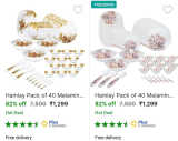 Dinner Set, 40 Pcs at ₹1299