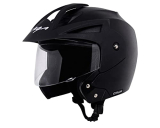 Vega Crux Isi Certified Flip-Up Helmet For Men And Women With Clear Visor(Black, Size:M)