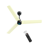 Atomberg Renesa 1200Mm Bldc Motor 5 Star Rated Ceiling Fans For Home With Remote Control | Upto 65% Energy Saving High Speed Fan With Led Lights | 2+1 Year Warranty (Ivory And Black)