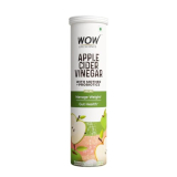 Wow Life Science Apple Cider Vinegar Effervescent Tablet + Probiotics For Weight Management, Gut Health & Digestion – 15 Effervescent Tablets