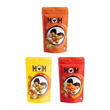 Mom – Meal Of The Moment, Roasted Makhana Pack Of Desi Chaat, Tomato Achaari And Cheddar Cheese, Gluten Free | Anti Oxidants | Msg Free | Zero Trans Fat | No Added Preservatives And No Artificial Flavours