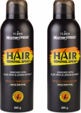 Vi-John Master Stroke Painless Hair Removal Spray For Chest, Arms, And Legs Spray(400 Ml, Set Of 2)