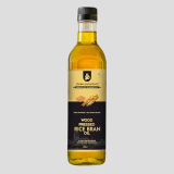 Shree Aanantam Cold Pressed Rice Bran Oil – 1 Liter | Bottle | Kolhu/Kacchi Ghani/Chekku | 100% Pure & Natural | Chemical-Free | Wood Pressed Rice Bran Oil for Cooking (1l (Pack of 1))
