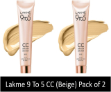Lakmé 9 To 5 Complexion Care Face Cream Foundation(Beige, 60 G)