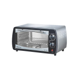 Bajaj 1000Tss Oven Toaster Grill (10 Liter Otg),Baking Accessories With Extra Pizza Tray,Stainless Steel Body With Transparent Glass Door,2 Year Warranty,Black&Silver,800 Watts