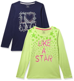 Chromozome Girls Fs Tee Regular Pack Of 2 Tee Ms 5 Multi 5 9-10 Years