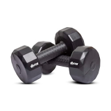 Fitbox Sports Exclusive 5Kg Diamond Dumbbells Set (2.5Kg X 2) Exercise And Fitness Training Kit