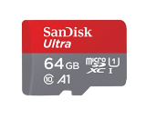 Sandisk Ultra® Microsdxc Uhs-I Card, 64Gb, 140Mb/S R, 10 Y Warranty, For Smartphones