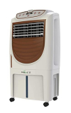 Havells Fresco-I 32L Personal Air Cooler For Home | Powerful Air Delivery | High Density Honeycomb Pads | Auto Drain, Humidity Control, Dust Filter Net, Overload Protection | Heavy Duty (White/Brown)
