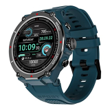 Noisefit Force Rugged Round Dial Bluetooth Calling Smart Watch With 1.32″ Hd Screen, Functional Crown, 550 Nits, 7 Days Battery, Ai Voice Assistance, 200+ Watch Faces, Heart Rate Tracker- (Teal Green)