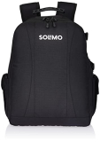 Amazon Brand – Solimo Dslr And Laptop Backpack – Orange Interior