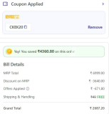 LOOT : 2KG Pure Whey Protein at 62% off at ₹2,687CODE : CKEK20REG. PRICE : 5000+