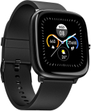Noise Qube With 1.4″ Full Touch Display, Multi-Sports Modes, 7-Day Battery,Spo2 Smartwatch(Black Strap, Regular)